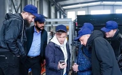 GANGYOU GIAO KHỚP NỐI ỐNG THÉP KHÔNG GỈ 304 CHO KHÁCH HÀNG NGA